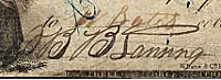Barent Bleecker Lansing Signature