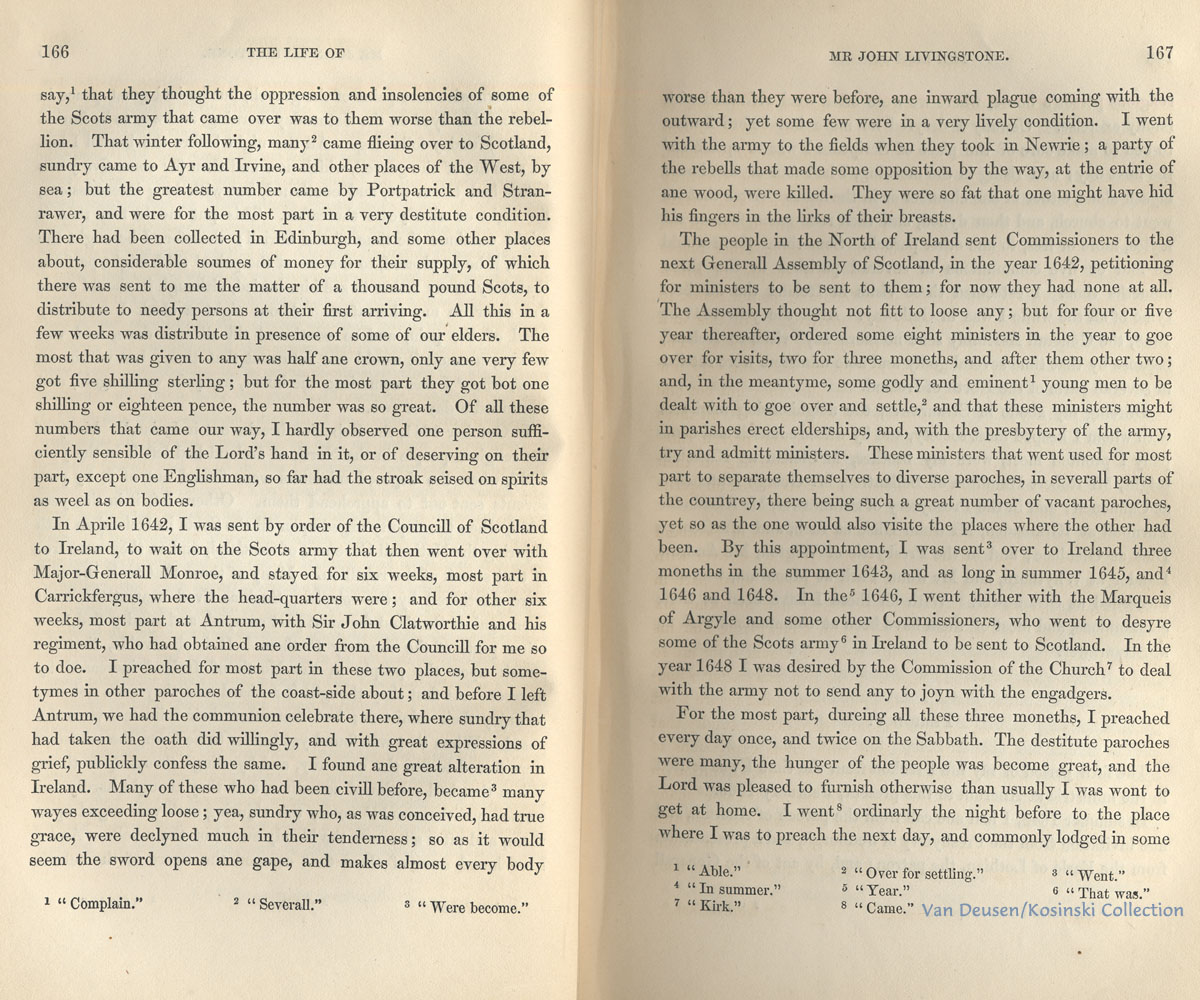 The Life Of Rev. John Livingston - 1841 - P166-167