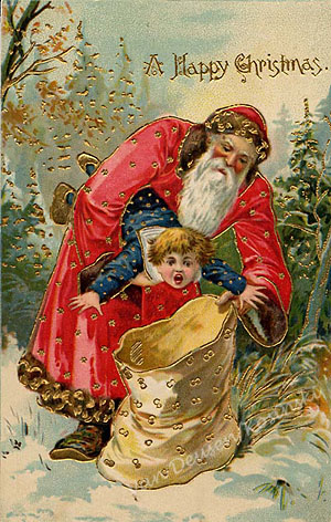 old santa claus pictures